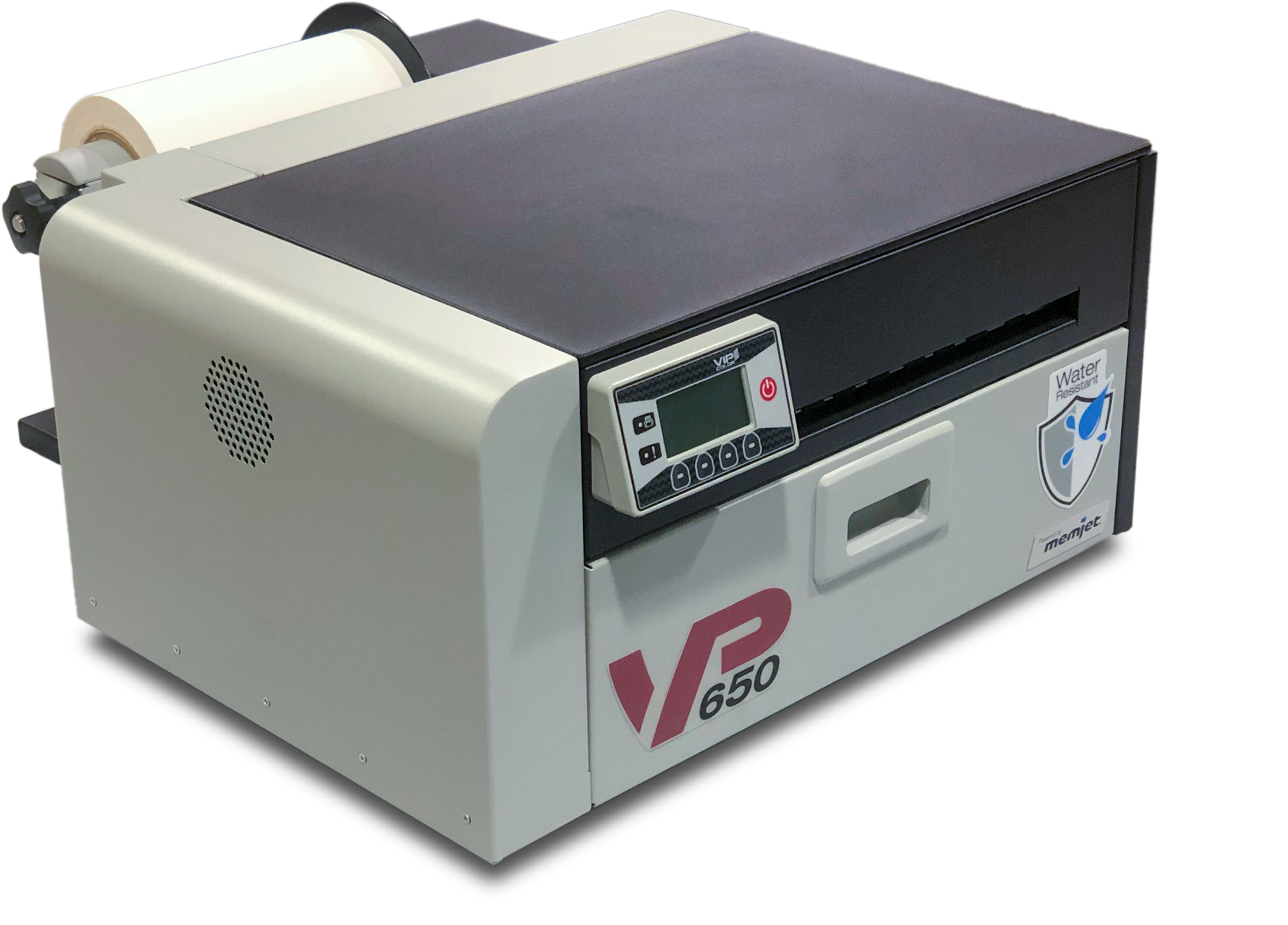 Picture of VIP COLOR VP650 Label Printer incl. external unwinder, print head and ink set